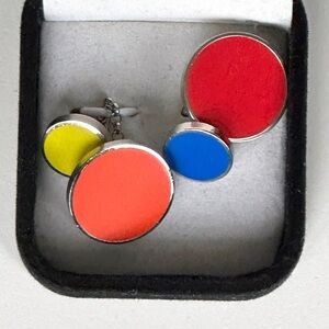 Damien Hirst “Azocarmine B” Limited Edition Cufflinks, with Original Box